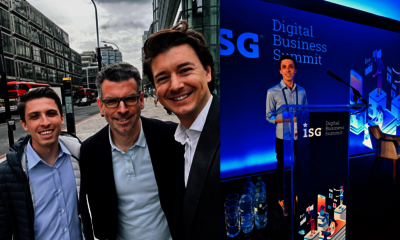[Translate to English:] adago at ISG Digital Business Summit in London 2023